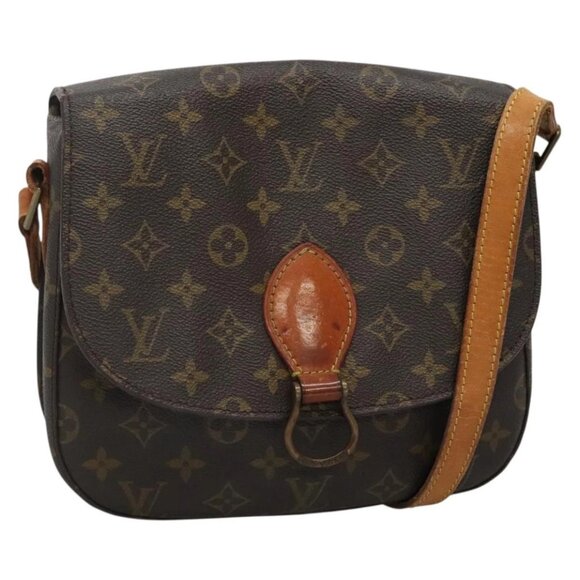LOUIS VUITTON Monogram Monogram Saint Cloud GM Bag M51242 LV Auth 132820 - Picture 1 of 15
